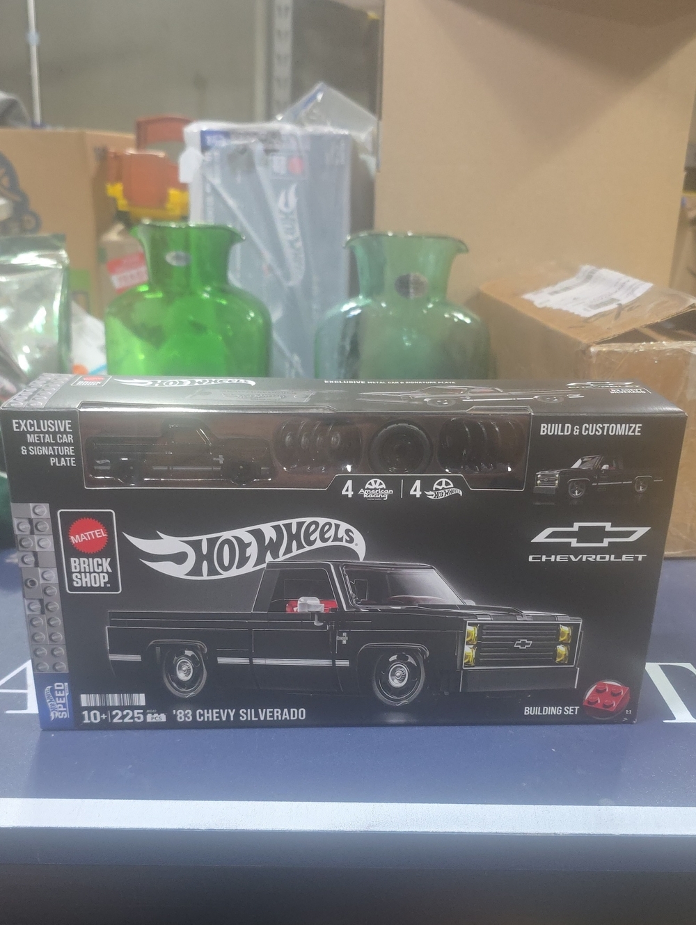 Hotwheels Mattel Brick Shop 1983 Chevrolet Silverado Brand New